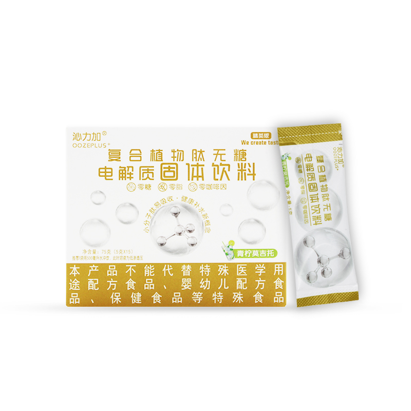 青檸莫吉托沁力加復(fù)合植物肽無(wú)糖(5克)精英版